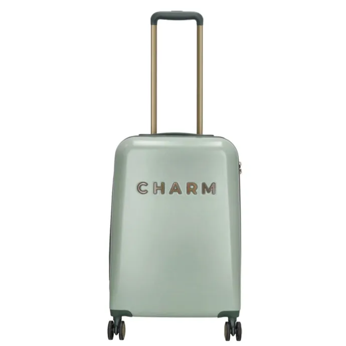 Charm London Travel Trolley S lichtgroen