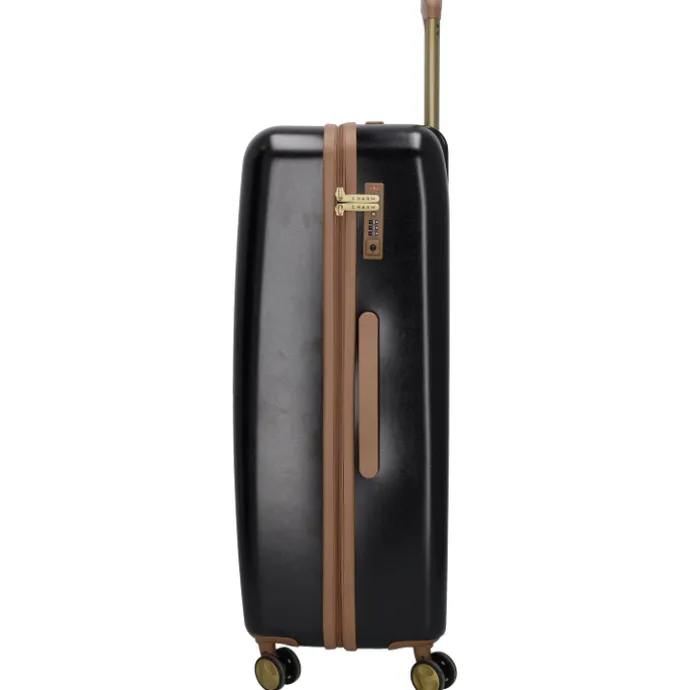 Charm London Travel Trolley L zwart