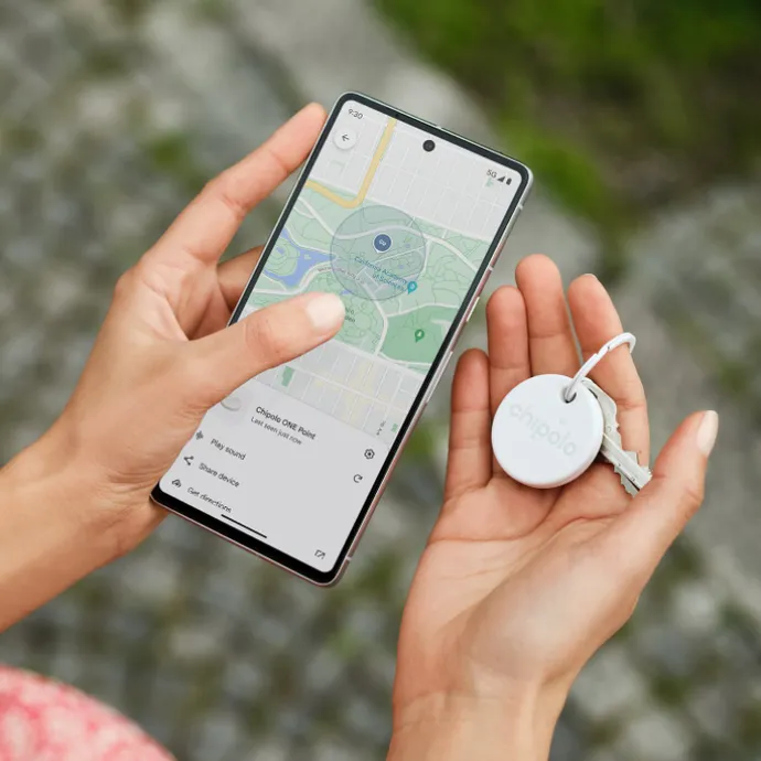 Chipolo ONE Point (Google Find My) off white
