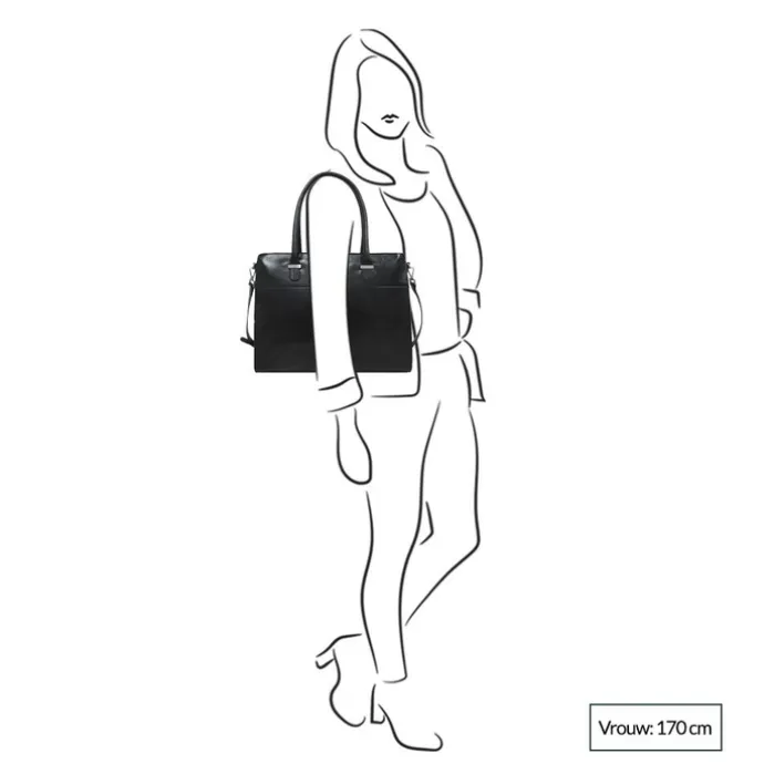 Claudio Ferrici Classico Businessbag 15'' black