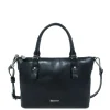 Claudio Ferrici Pelle Vecchia Tote navy