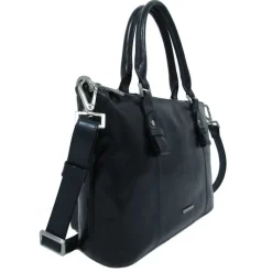 Claudio Ferrici Pelle Vecchia Tote navy