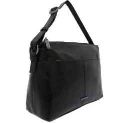 Claudio Ferrici Pelle Vecchia Shoulder Bag black