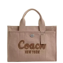 Coach Cargo Tote dark natural