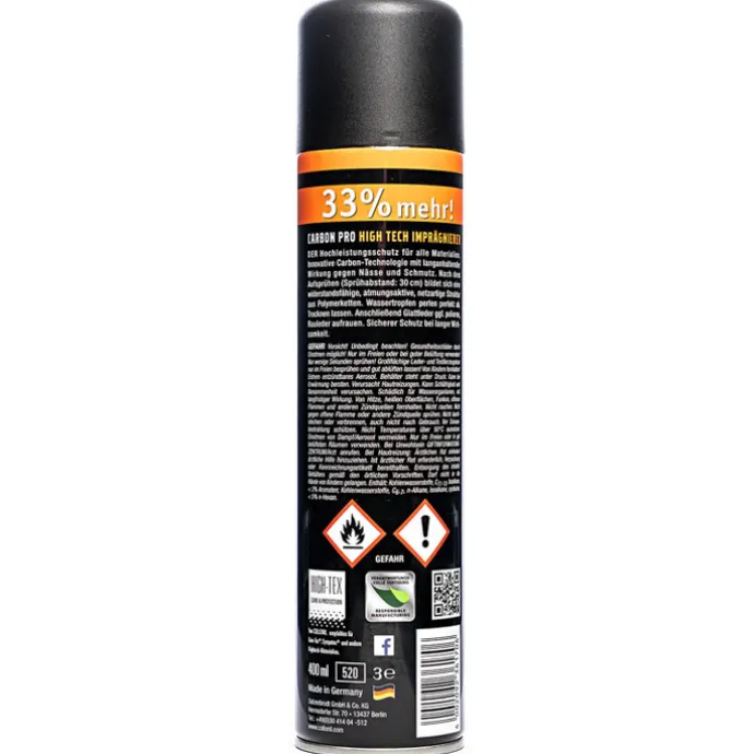 Collonil Carbon Pro Spray +33% (400ml) transparant