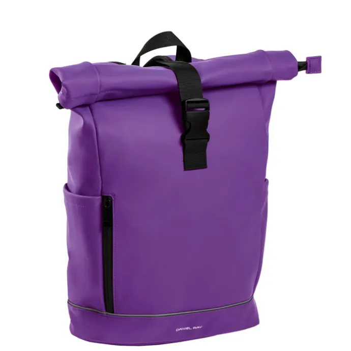 Daniel Ray Highlands Water-Repellent Laptop Backpack 15.6'' dark purple