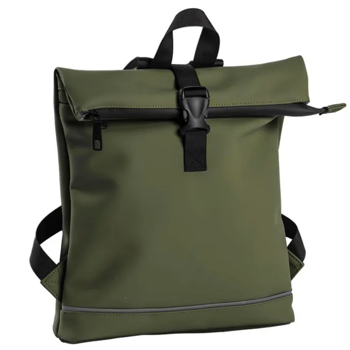 Daniel Ray Jefferson Water-Repellent Backpack S olive green