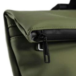 Daniel Ray Jefferson Water-Repellent Backpack S olive green