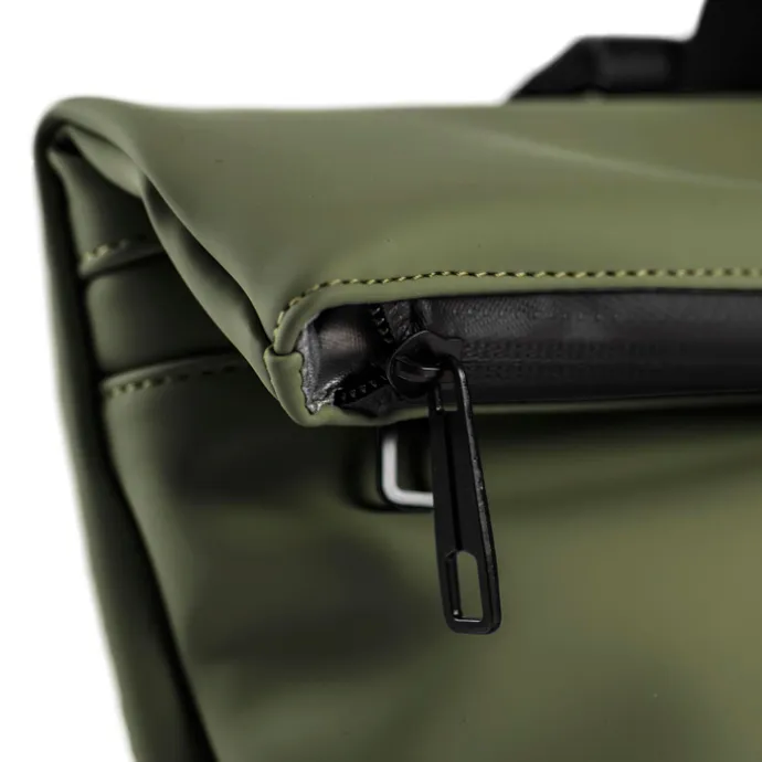Daniel Ray Jefferson Water-Repellent Backpack S olive green