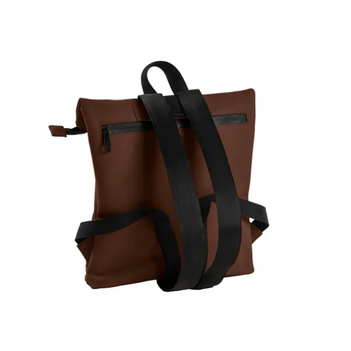 Daniel Ray Jefferson Waterproof Rolltop Backpack S dark brown