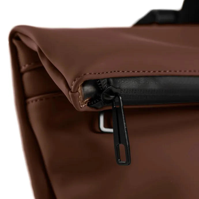 Daniel Ray Jefferson Waterproof Rolltop Backpack S dark brown