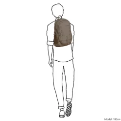 Daniel Ray Laredo Waterproof Backpack 15.6" taupe