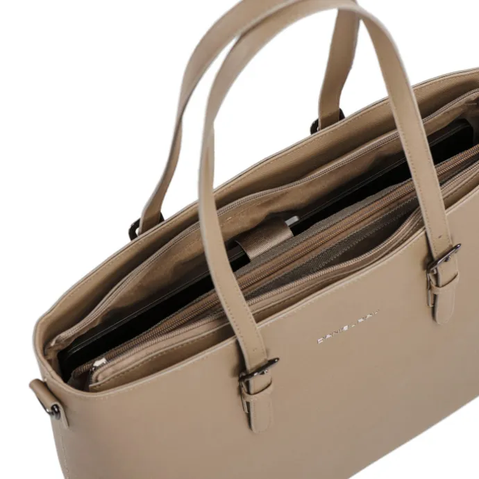 Daniel Ray Lithgow Laptop Shopper beige