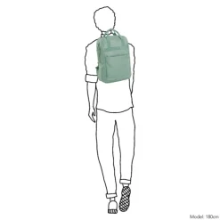 Daniel Ray Lubbock Water-Repellent Backpack mint green
