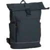 Daniel Ray Pittsburgh Rolltop Backpack Coated 15.6" marine