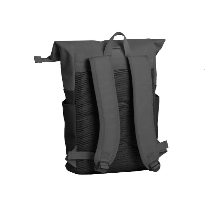 Daniel Ray Pittsburgh Rolltop Backpack Coated 15.6" dark grey