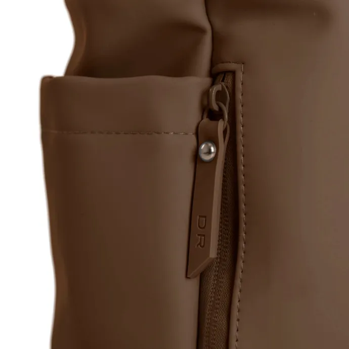 Daniel Ray Pittsburgh Rolltop Backpack Coated 15.6" taupe
