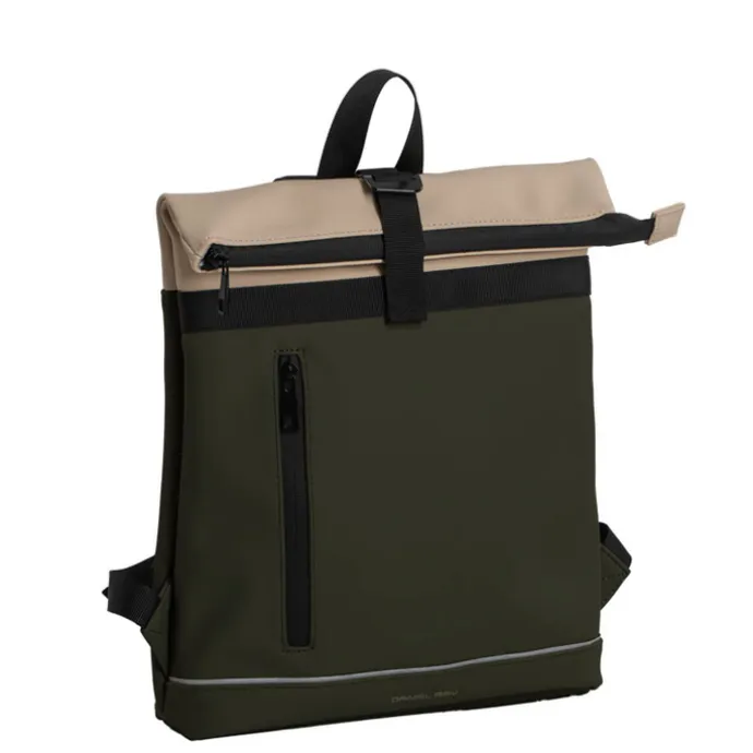 Daniel Ray Seattle Waterproof Rolltop Backpack moss green