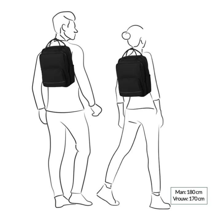 Daniel Ray Spokane Water-Repellent Backpack black