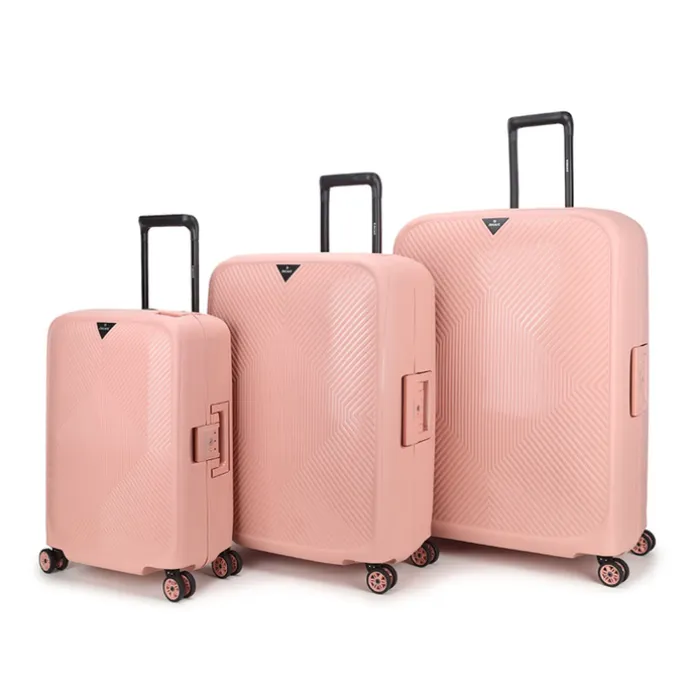 Decent Axiss-Fix 4 Wiel Trolley 68 licht roze