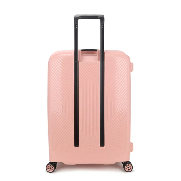 Decent Axiss-Fix 4 Wiel Trolley 68 licht roze