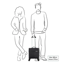 Decent D-Upright Underseater Trolley 42cm black
