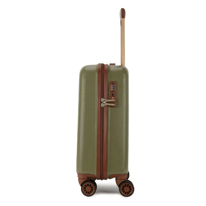 Decent Retro Cabin Trolley 55 dark green