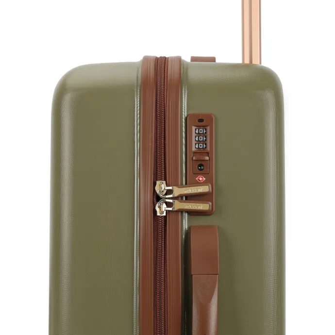 Decent Retro Cabin Trolley 55 dark green