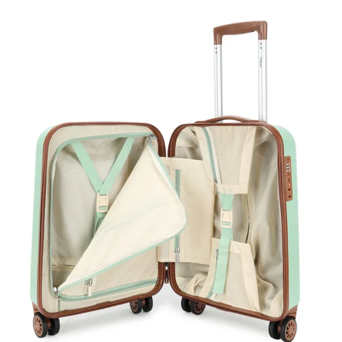 Decent Retro Cabin Trolley 55 olive