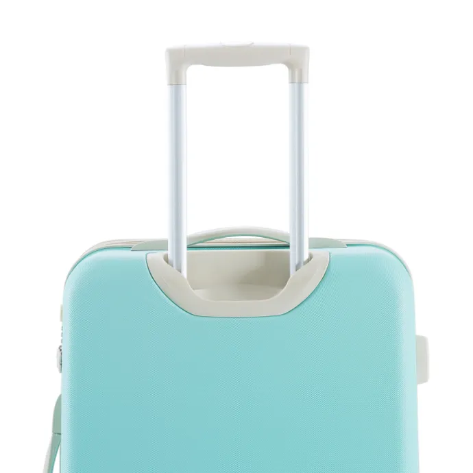 Decent Star-Maxx Handbagage Trolley 55 pastel groen