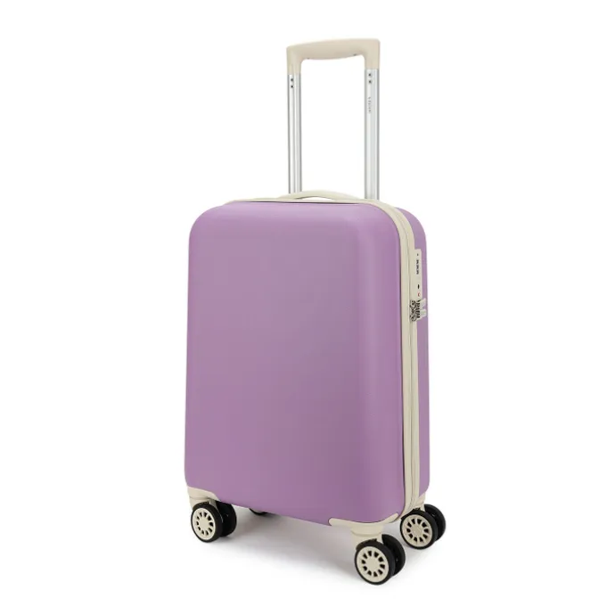Decent Star-Maxx Handbagage Trolley 55 lila