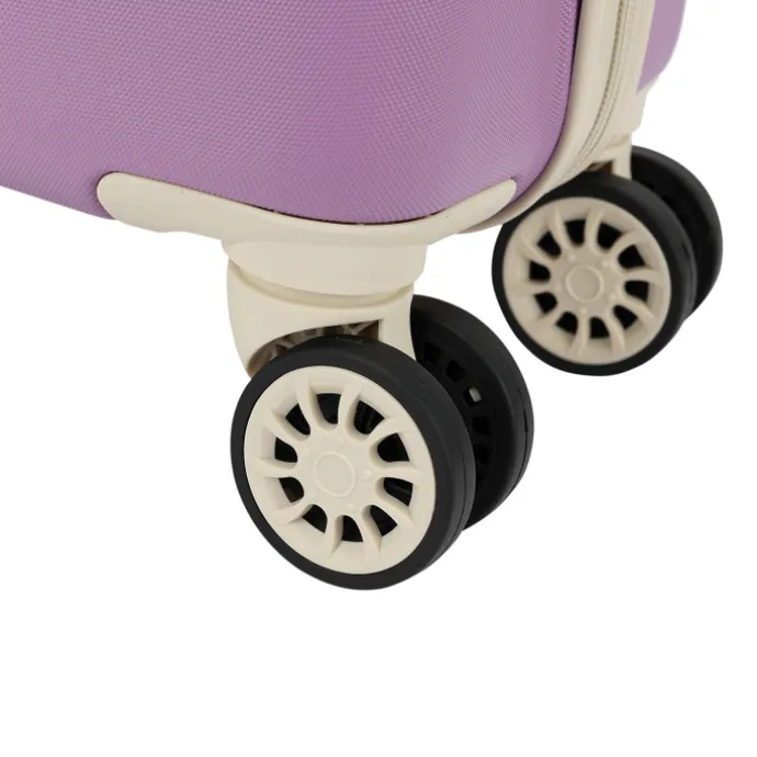 Decent Star-Maxx Handbagage Trolley 55 lila