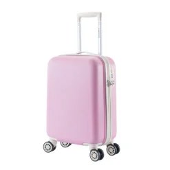 Decent Star-Maxx Handbagage Trolley 55 pastel roze