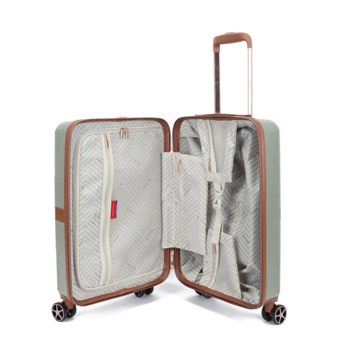 Decent Stella Cabin Trolley 55 light green