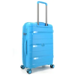 Decent Straight-Line Medium Trolley petrol blue