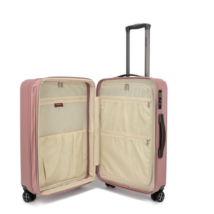 Decent Tourister Medium Trolley 66 old rose