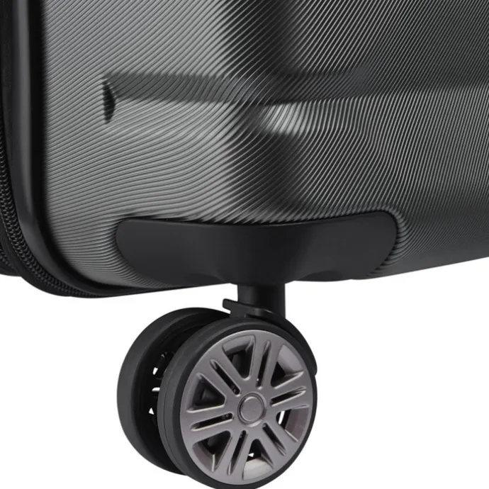 Delsey Air Armour 4 Wheel Medium Trolley 68 Expandable black