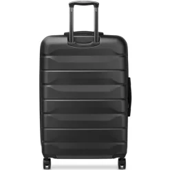 Delsey Air Armour 4 Wheel Large Trolley 77 Expandable black