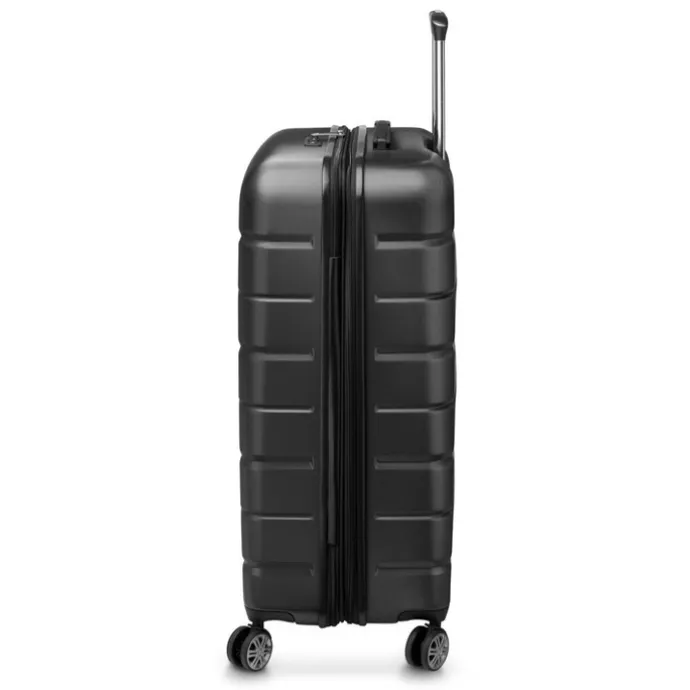 Delsey Air Armour 4 Wheel Large Trolley 77 Expandable black