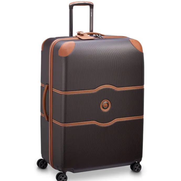 Delsey Chatelet Air 2.0 4 Wheel Large Trolley 82 brown