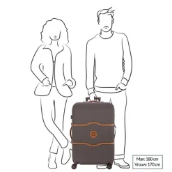 Delsey Chatelet Air 4 Wheel Trolley 67 angora