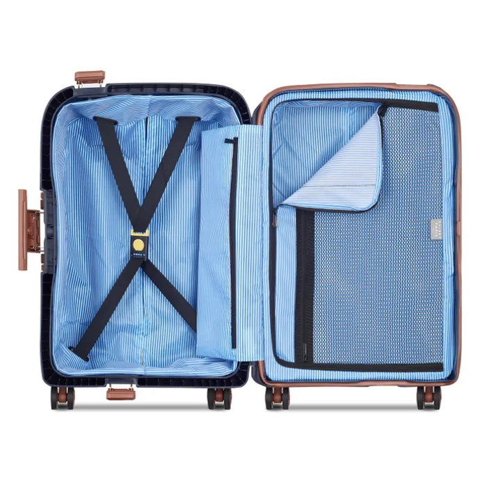Delsey Moncey 4 Wheel Cabin Trolley 55/35 navy blue