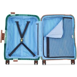 Delsey Moncey 4 Wheel Slim Cabin Trolley 55 almond
