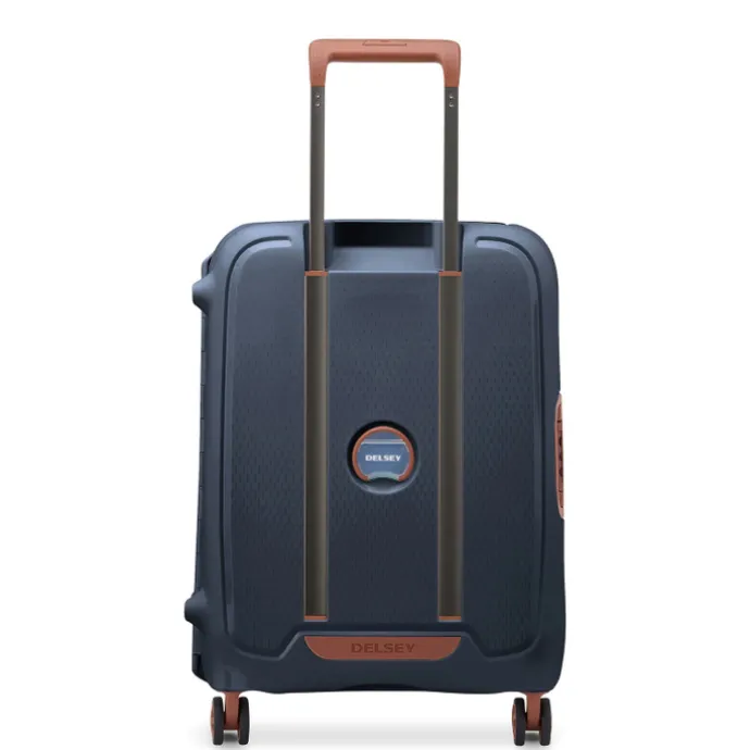 Delsey Moncey 4 Wheel Slim Cabin Trolley 55 cm ink blue