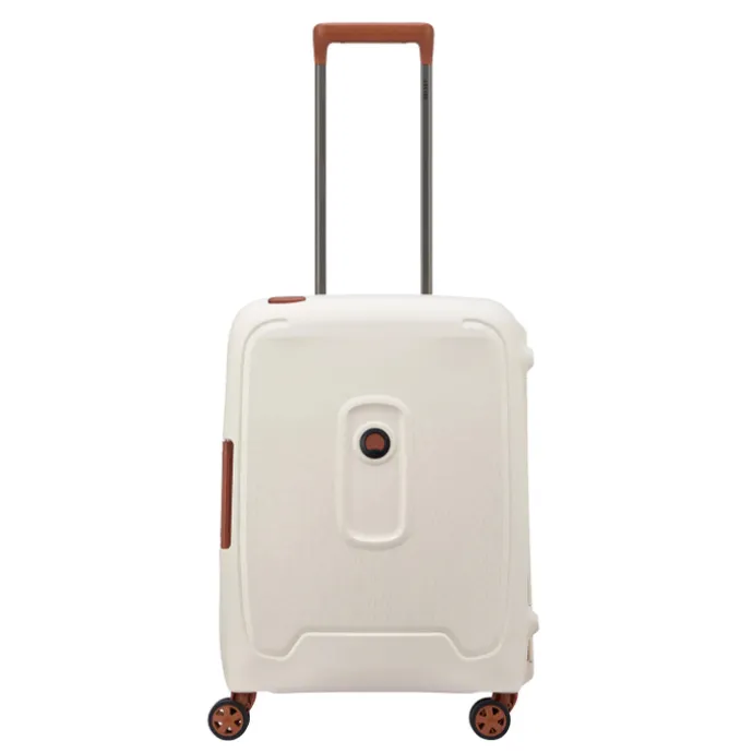 Delsey Moncey 4 Wheel Slim Cabin Trolley 55/40 angora white