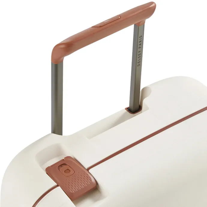 Delsey Moncey 4 Wheel Slim Cabin Trolley 55/40 angora white