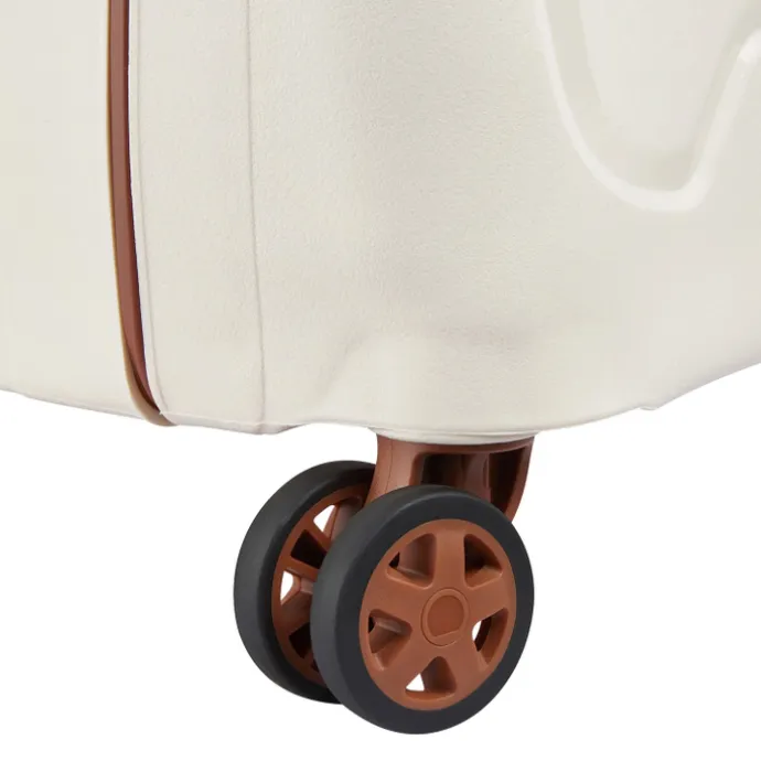 Delsey Moncey 4 Wheel Slim Cabin Trolley 55/40 angora white