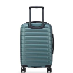 Delsey Shadow 5.0 Cabin Trolley Front Pocket 55 Expandable green