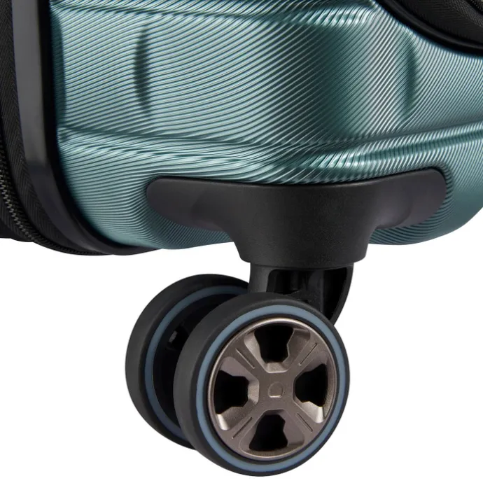 Delsey Shadow 5.0 Cabin Trolley Front Pocket 55 Expandable green