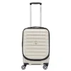 Delsey Shadow 5.0 Cabin Trolley Front Pocket 55 Expandable ivory